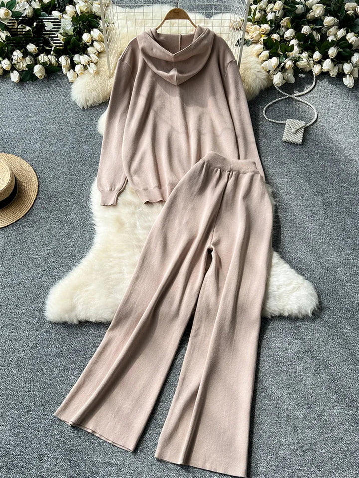 Lenja - Strickset mit weiter Hose
