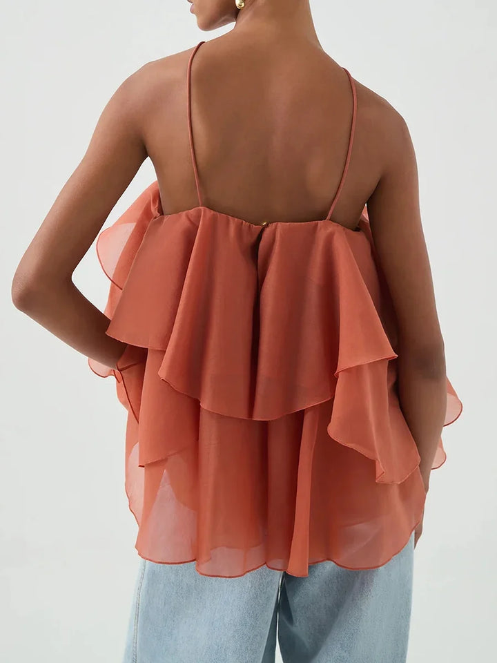 Toni - Mesh-Bluse