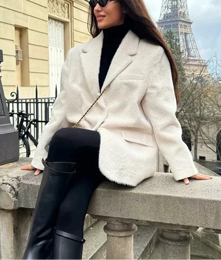 Marlene - Kunstfellmantel