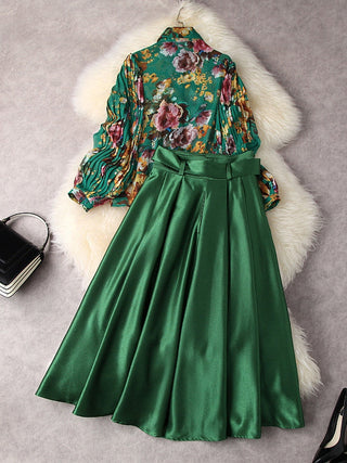 Irmgard - Elegantes Set mit Gürtel