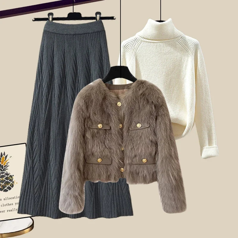 Esther - Dreiteiliges Strickset