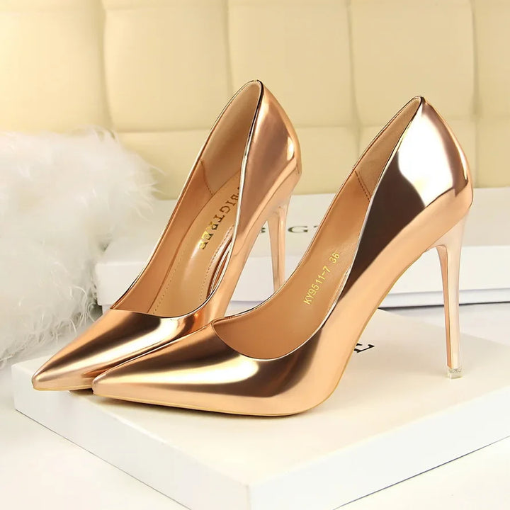 Natalie - Glitzer-Pumps