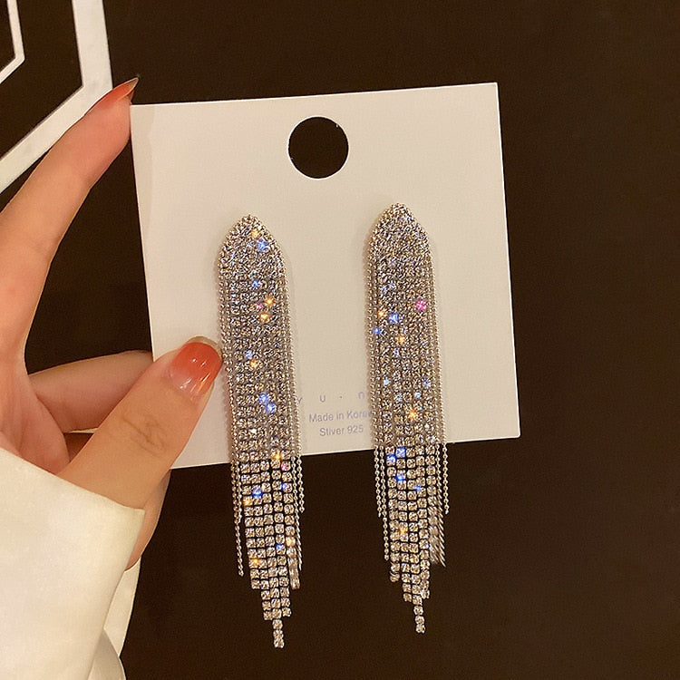 Ute - Strass-Ohrringe