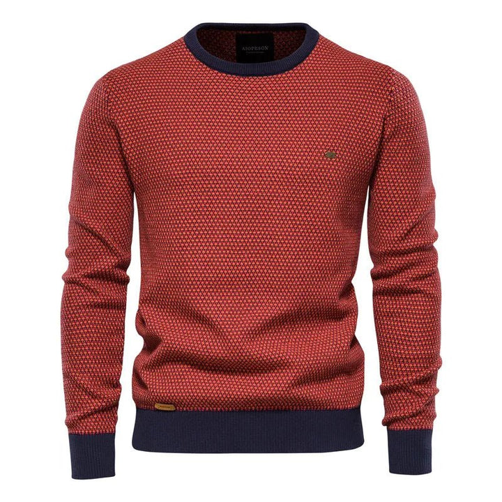 Kurt - Pullover mit Rautenmuster