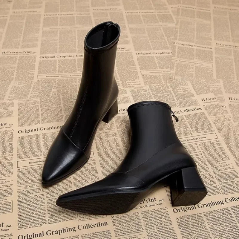Hertha - Spitze Stiefeletten