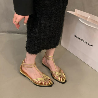 Sarah - Flache Sandalen