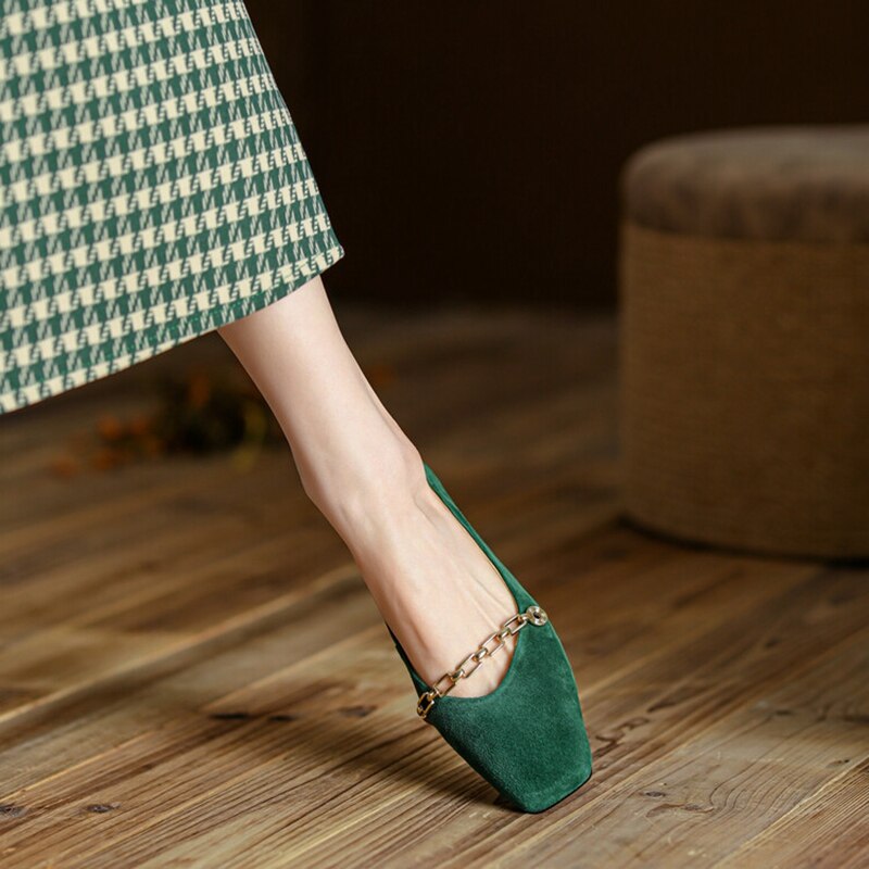 Lene - Lederslipper