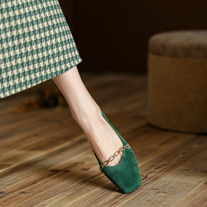 Lene - Lederslipper