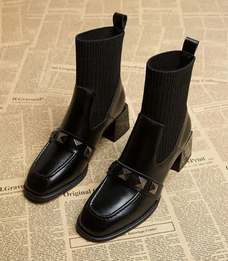Ilka - Stiefeletten mit Nieten
