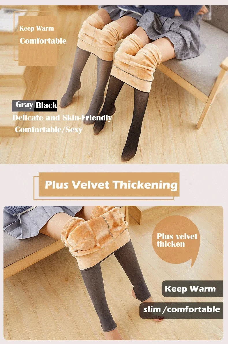 Sabine - Plüsch-Strumpfhose