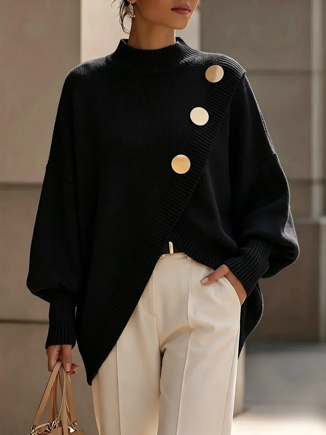 Hanne - Rollkragen-Pullover