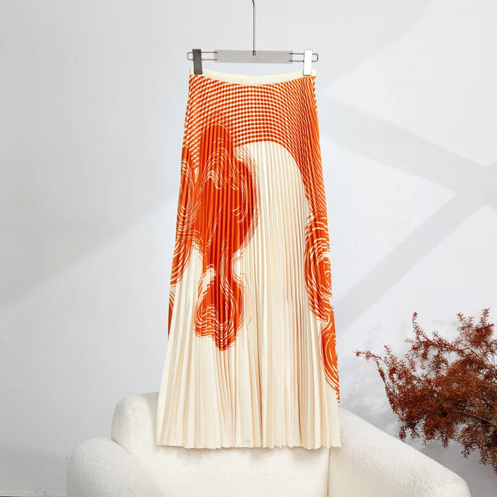 Verena - Chiffon-Set mit Rollkragen