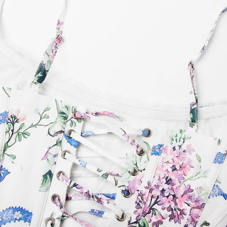 Ute - Corsage-Top mit Minirock
