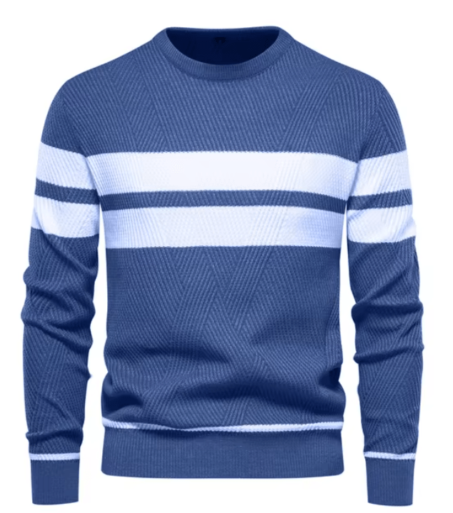 Gerhard - Pullover mit Fischgrätmuster