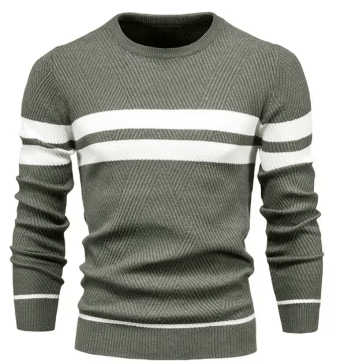 Gerhard - Pullover mit Fischgrätmuster