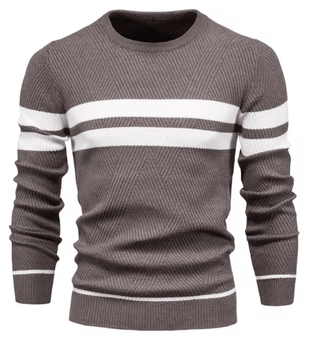 Gerhard - Pullover mit Fischgrätmuster