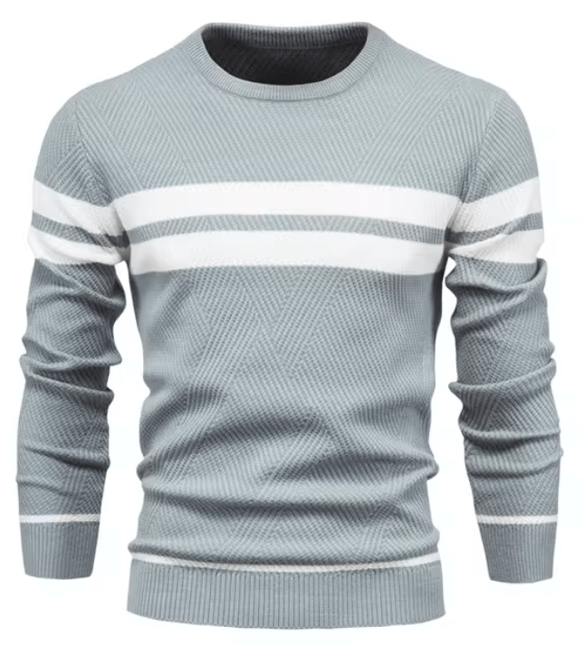 Gerhard - Pullover mit Fischgrätmuster
