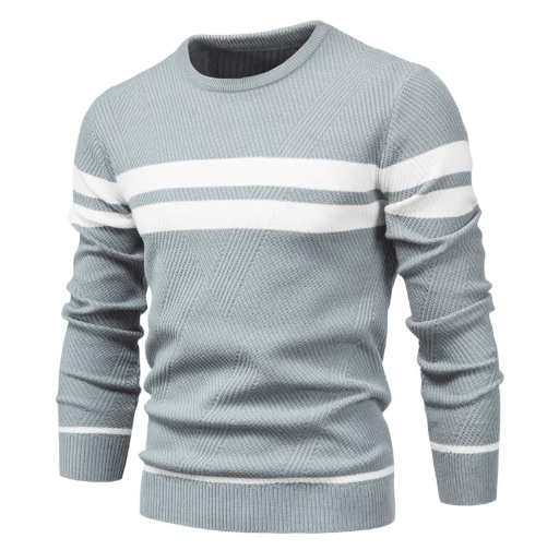 Gerhard - Pullover mit Fischgrätmuster
