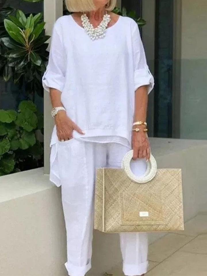 Diana - Baumwollset mit weiter Hose