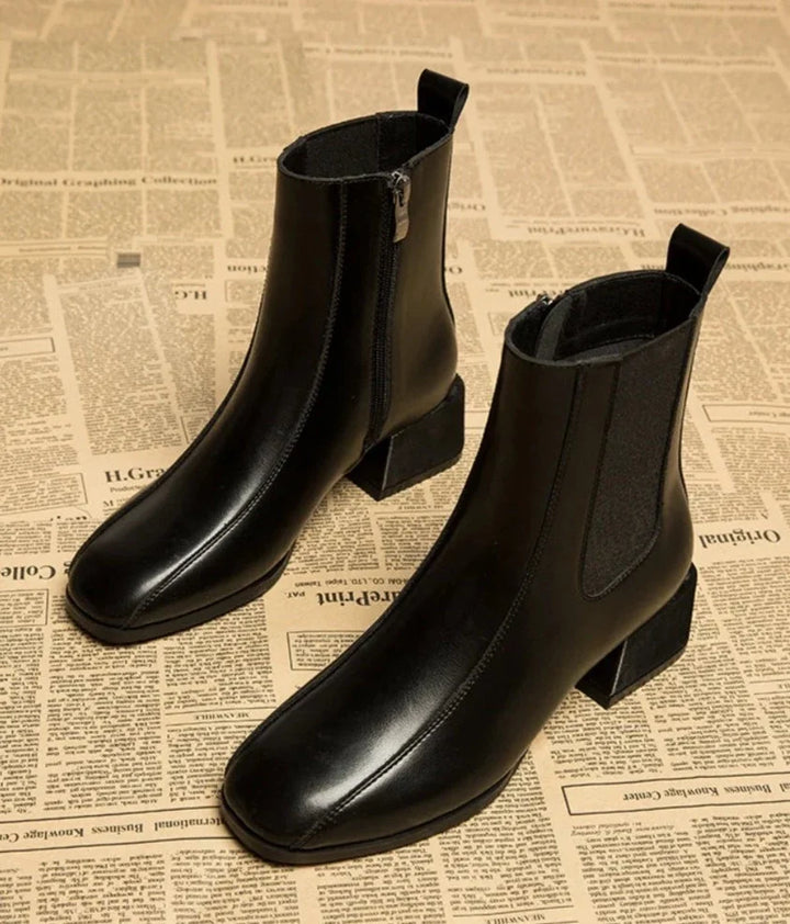 Paula - Lederstiefeletten