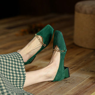 Lene - Lederslipper