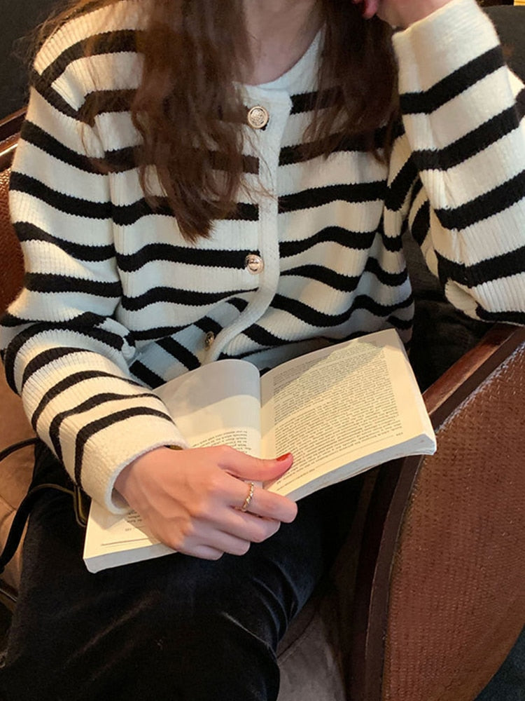 Daniela - Streifen-Cardigan