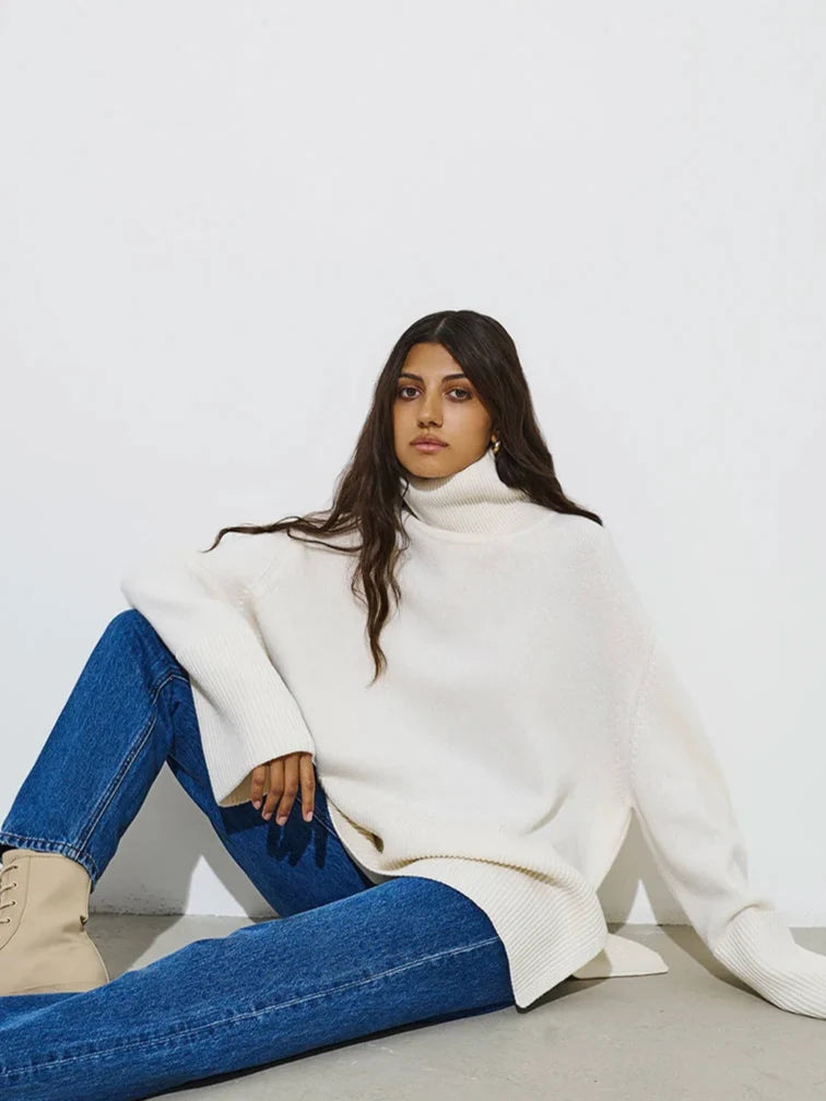 Sarah - Rollkragen-Pullover