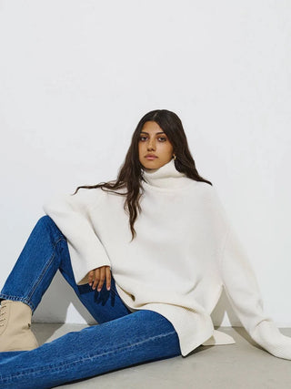 Sarah - Rollkragen-Pullover