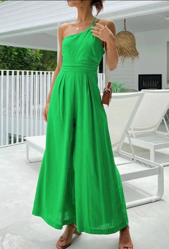 Thea - Leinen-Jumpsuit