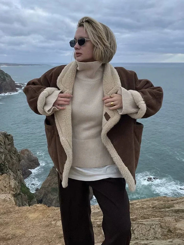 Andrea - Jacke mit Knöpfen