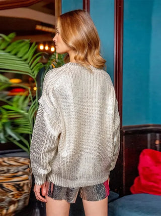 Frieda - Grobstrick-Pullover