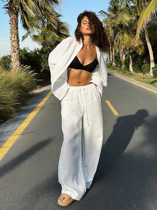 Emely - Baumwollset mit weiter Hose