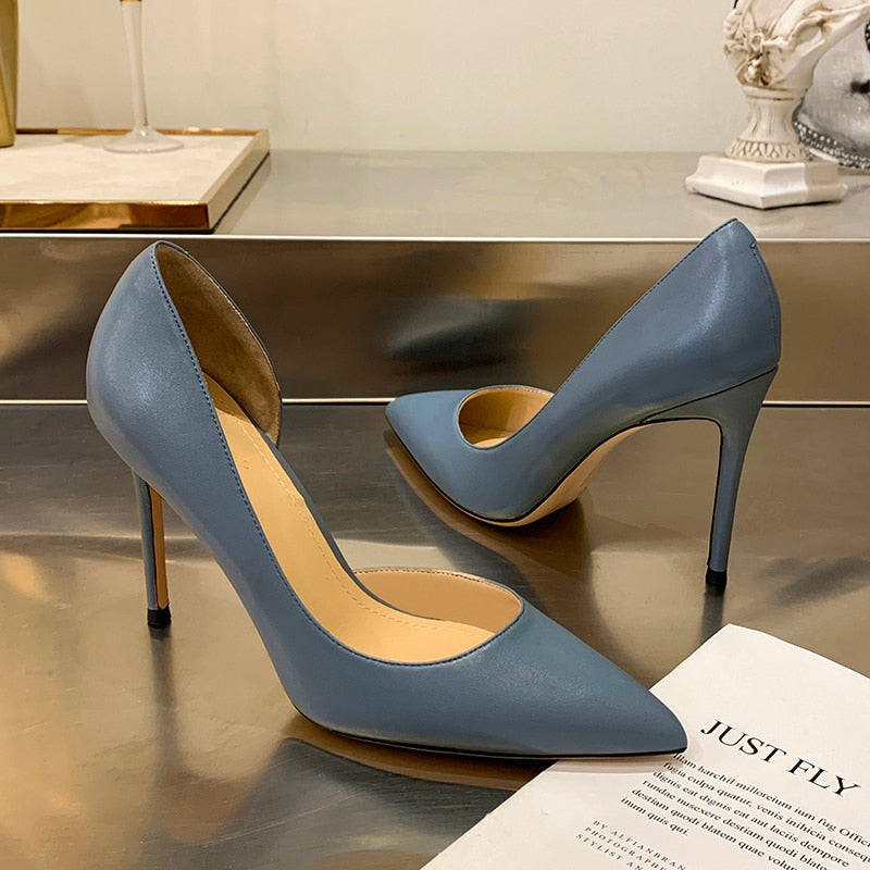 Ines - Spitze High Heels