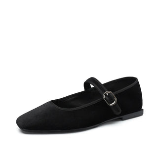 Marianne - Samt-Ballerinas