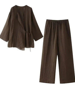 Luisa - Leinenset mit weiter Hose