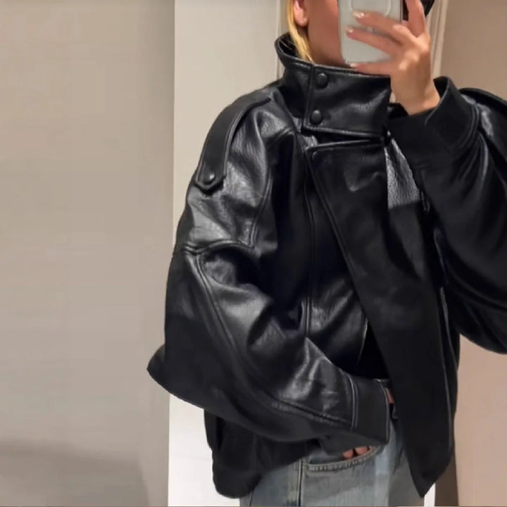 Monika - Kunstlederjacke