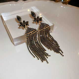 Ute - Strass-Ohrringe