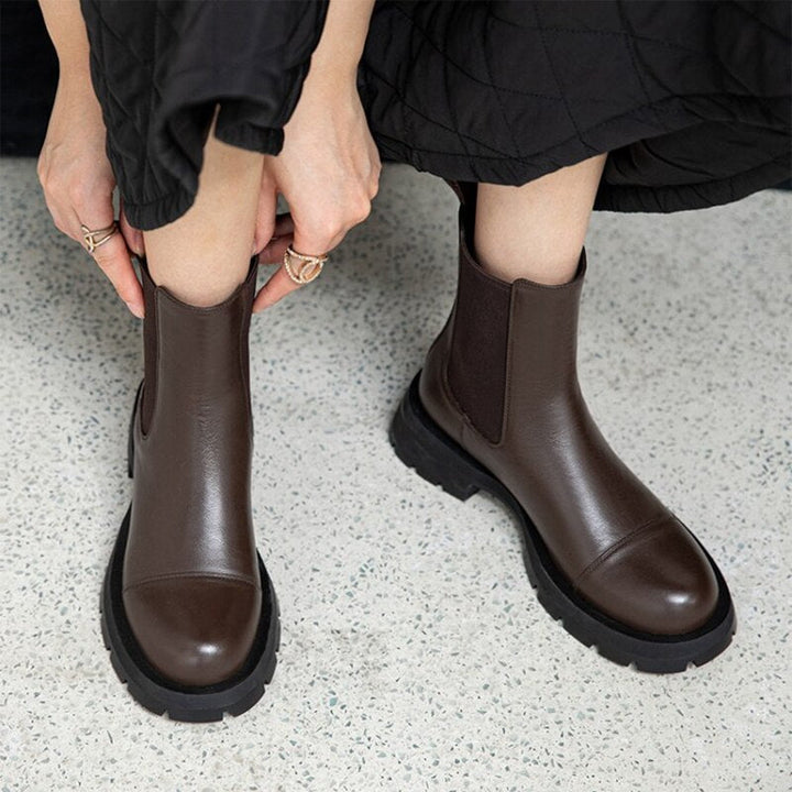 Tanja - Lederstiefeletten