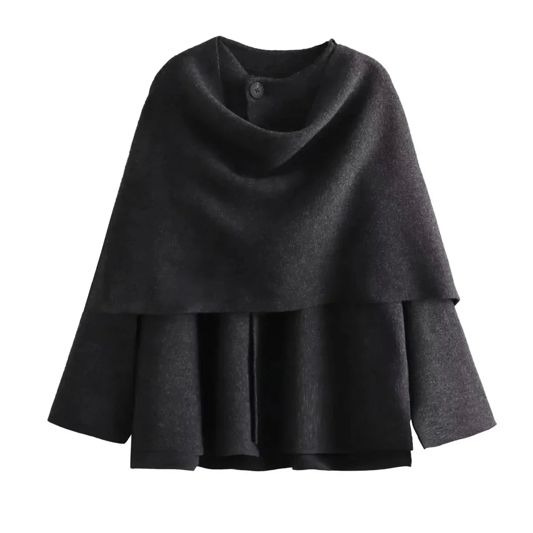 Alma - Jacke mit bezogenen Knöpfen