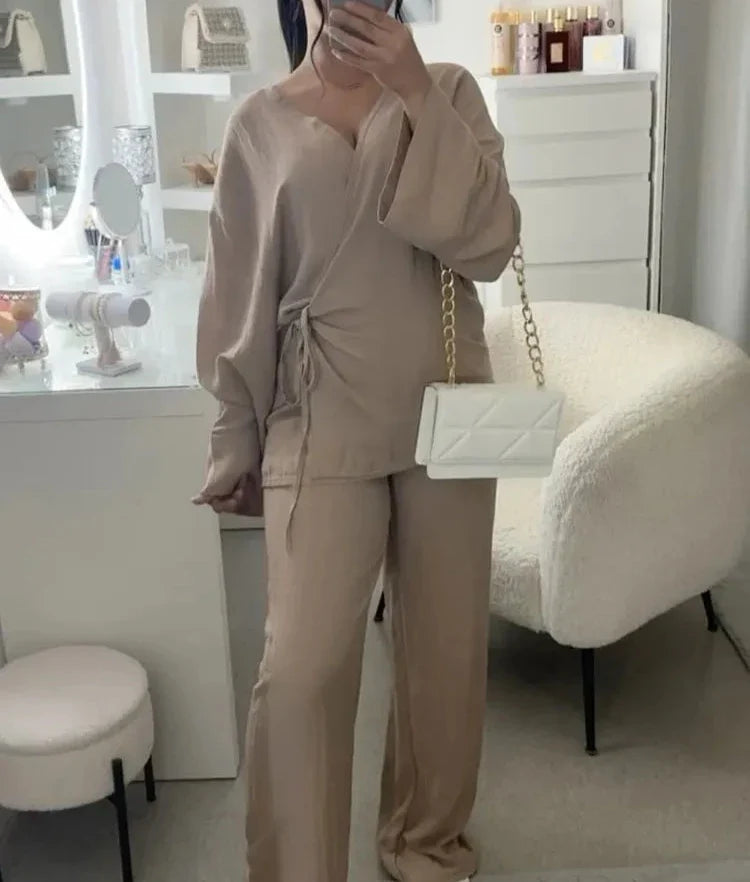 Luisa - Leinenset mit weiter Hose