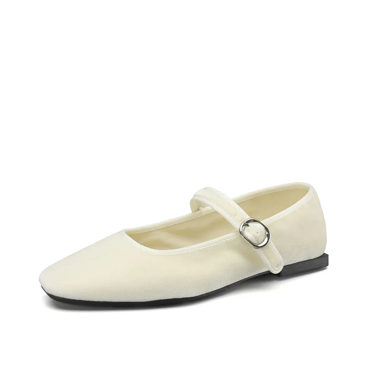Marianne - Samt-Ballerinas