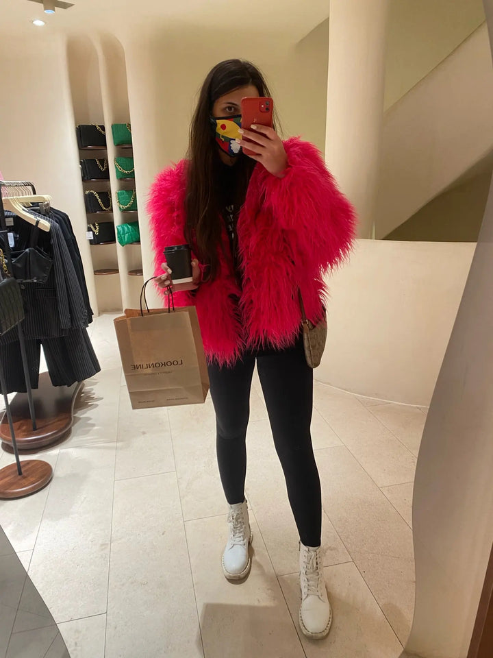 Simone - Kunstfelljacke