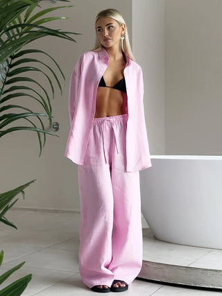 Emely - Baumwollset mit weiter Hose