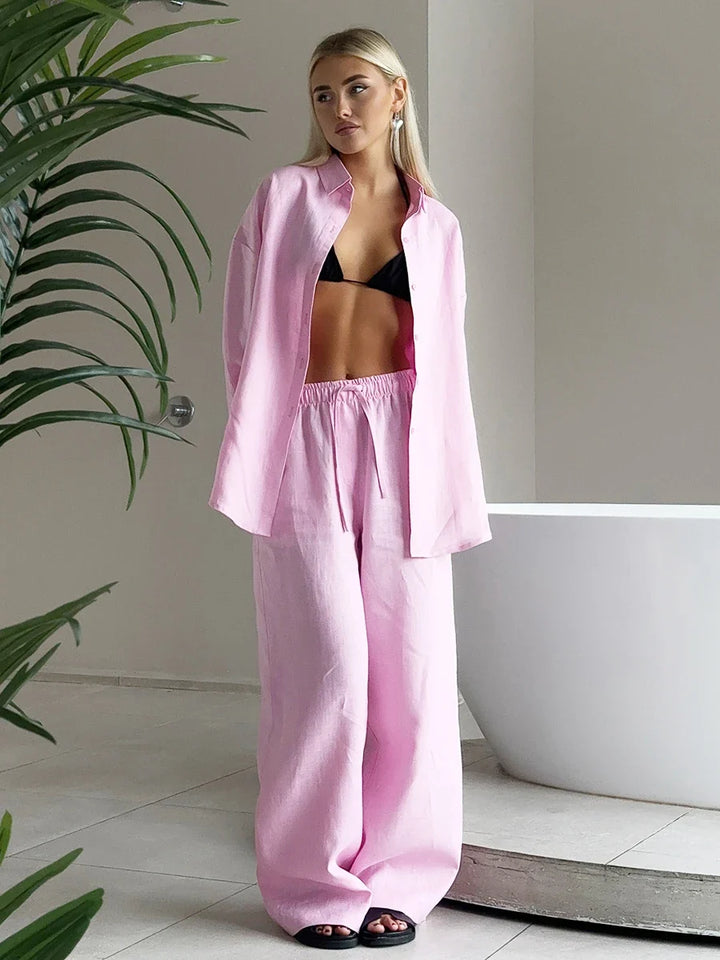 Emely - Baumwollset mit weiter Hose