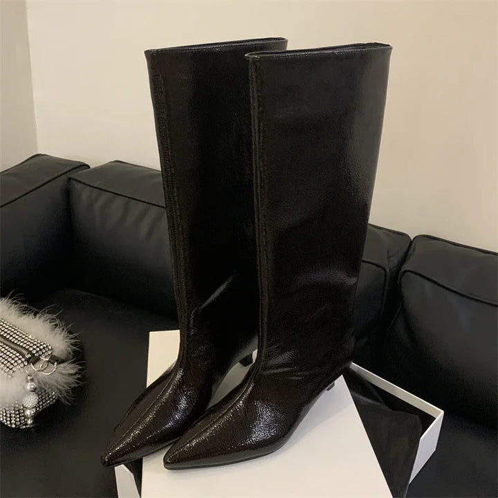 Sandy - Kniehohe Stiefel