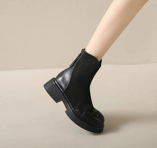 Selina - Stiefeletten mit Blockabsatz
