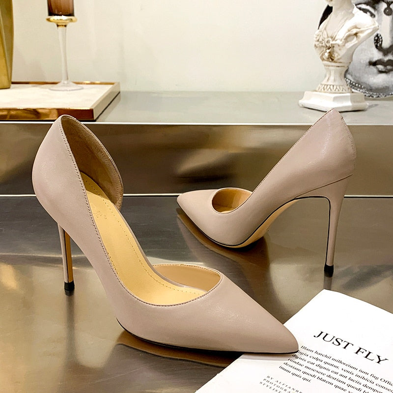 Ines - Spitze High Heels