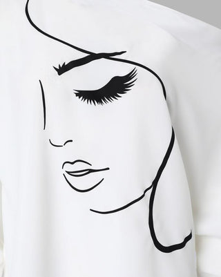 Bianca - Print-Bluse