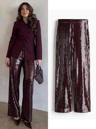 Elfriede - Paillettenhose