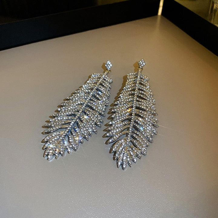 Ute - Strass-Ohrringe